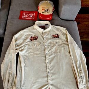 Howler Brothers Limited Edition University of Texas Gaucho Longhorn Pearl Snap